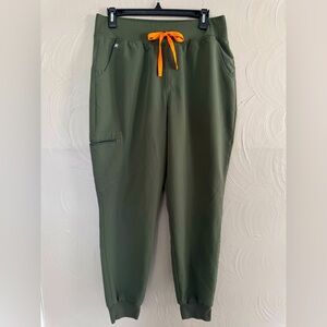 Figs High Waisted Zamora Moss Jogger Scrubs